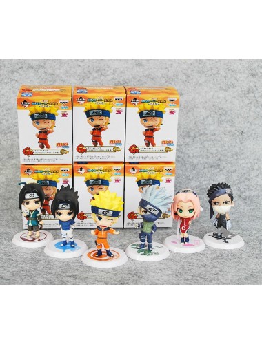 Naruto Q Version Mini Figurines Set